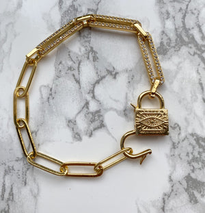 Locked Up Bracelet - Rania Dabagh Jewelry