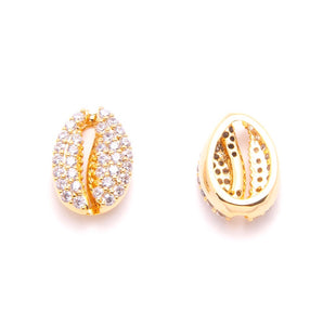 Cowrie Shell Charm - Rania Dabagh Jewelry