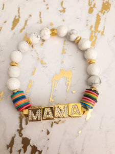 Mama Marble Block Party Bracelet - Rania Dabagh Jewelry