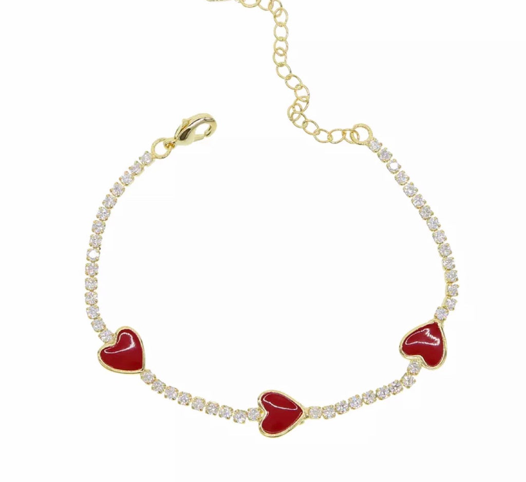 Golden Love Bracelet - Rania Dabagh Jewelry