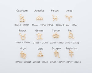 Zodiac Petite Charm - Rania Dabagh Jewelry