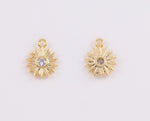 Medallion Sun Charm - Rania Dabagh Jewelry