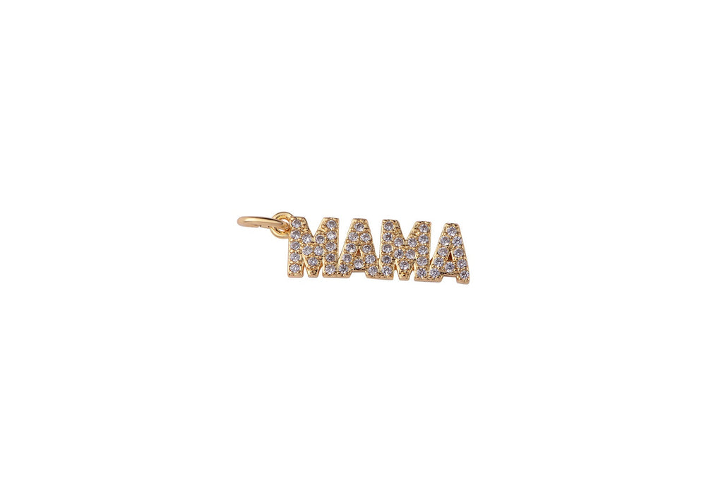 MAMA Pave Charm - Rania Dabagh Jewelry