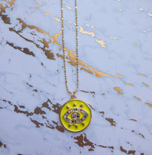 Bright Eyed Necklace - Rania Dabagh Jewelry